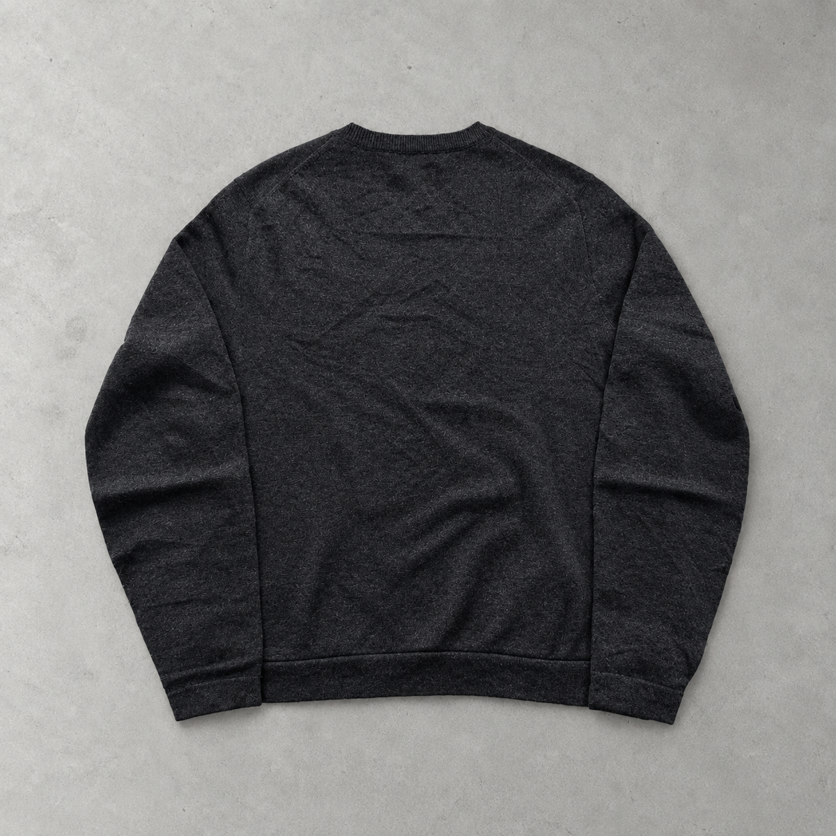 Y2K Polo Ralph Lauren Sweater Grau Rare (S) Stitched Logo