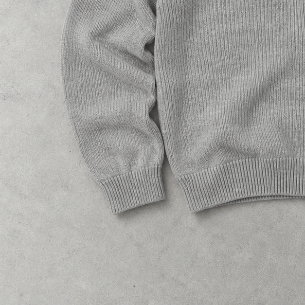 Ralph Lauren Cardigan Grau Rare (XXL) Stitched Logo