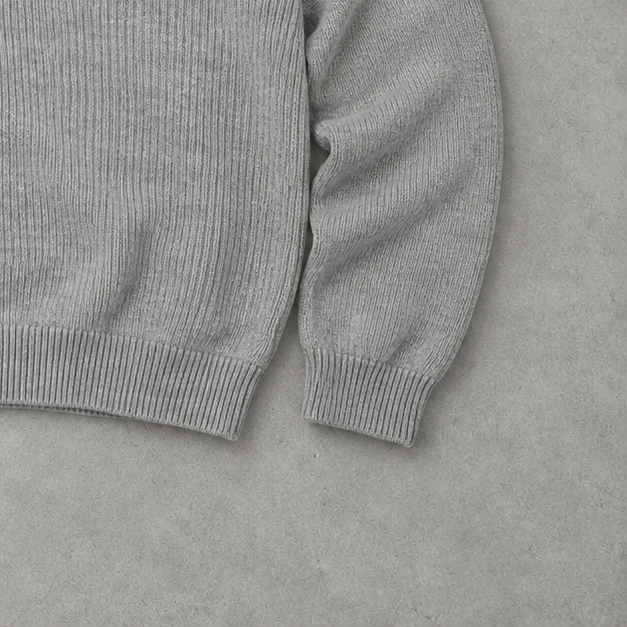 Ralph Lauren Cardigan Grau Rare (XXL) Stitched Logo