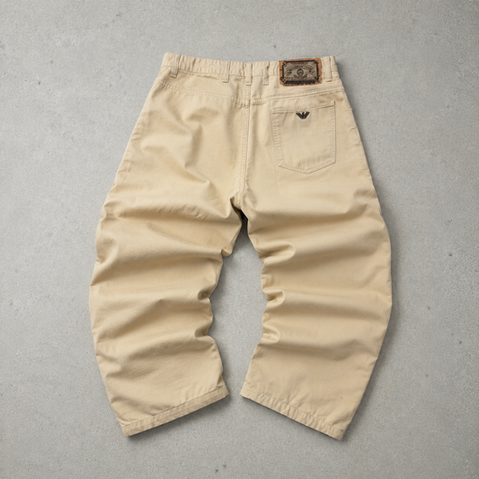 Armani Jeans Jeans Beige Rare (S)