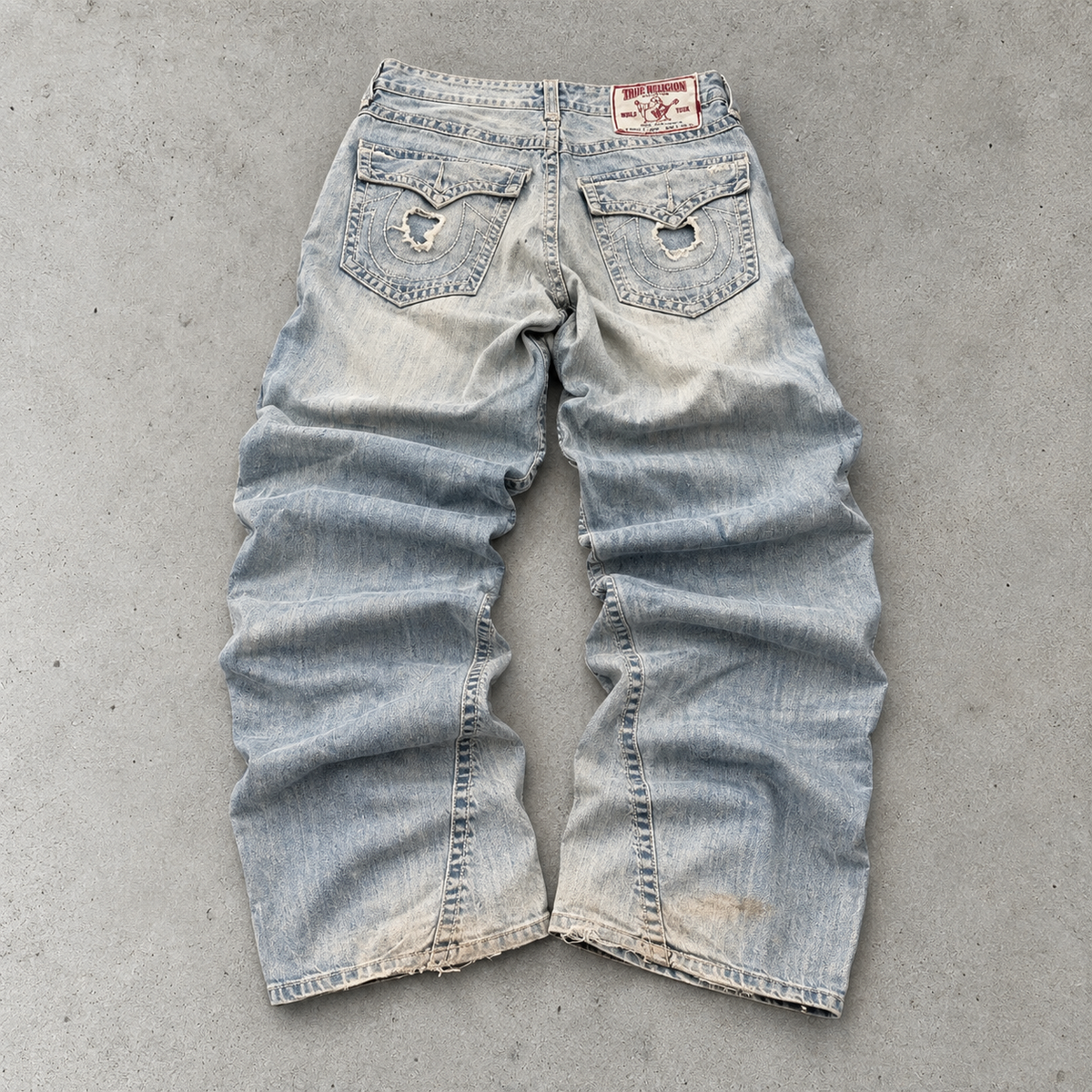 True Religion Baggy Jeans Light Blue Limited (M)