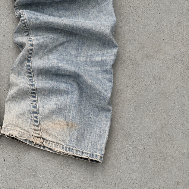 True Religion Baggy Jeans Light Blue Limited (M)
