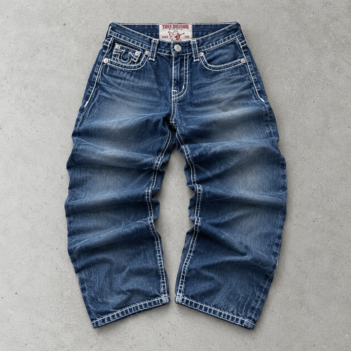 Y2K True Religion Jeans Blue Rare (S)