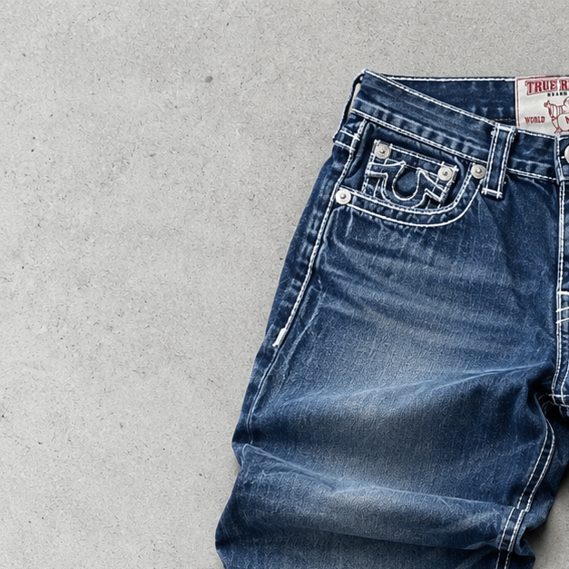 Y2K True Religion Jeans Blue Rare (S)