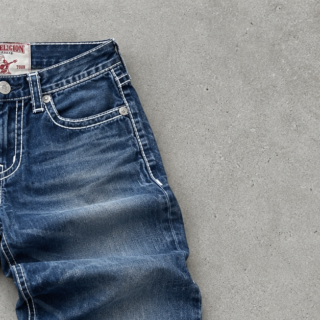 Y2K True Religion Jeans Blue Rare (S)