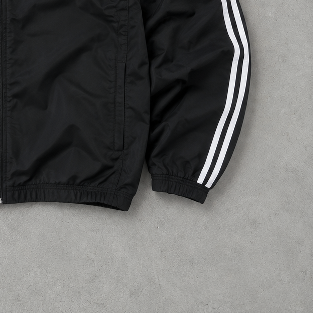 Coupe-vent Adidas Noir / Blanc Édition Limitée (XXL)