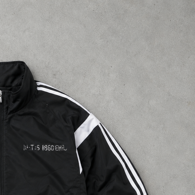 Coupe-vent Adidas Noir / Blanc Édition Limitée (XXL)