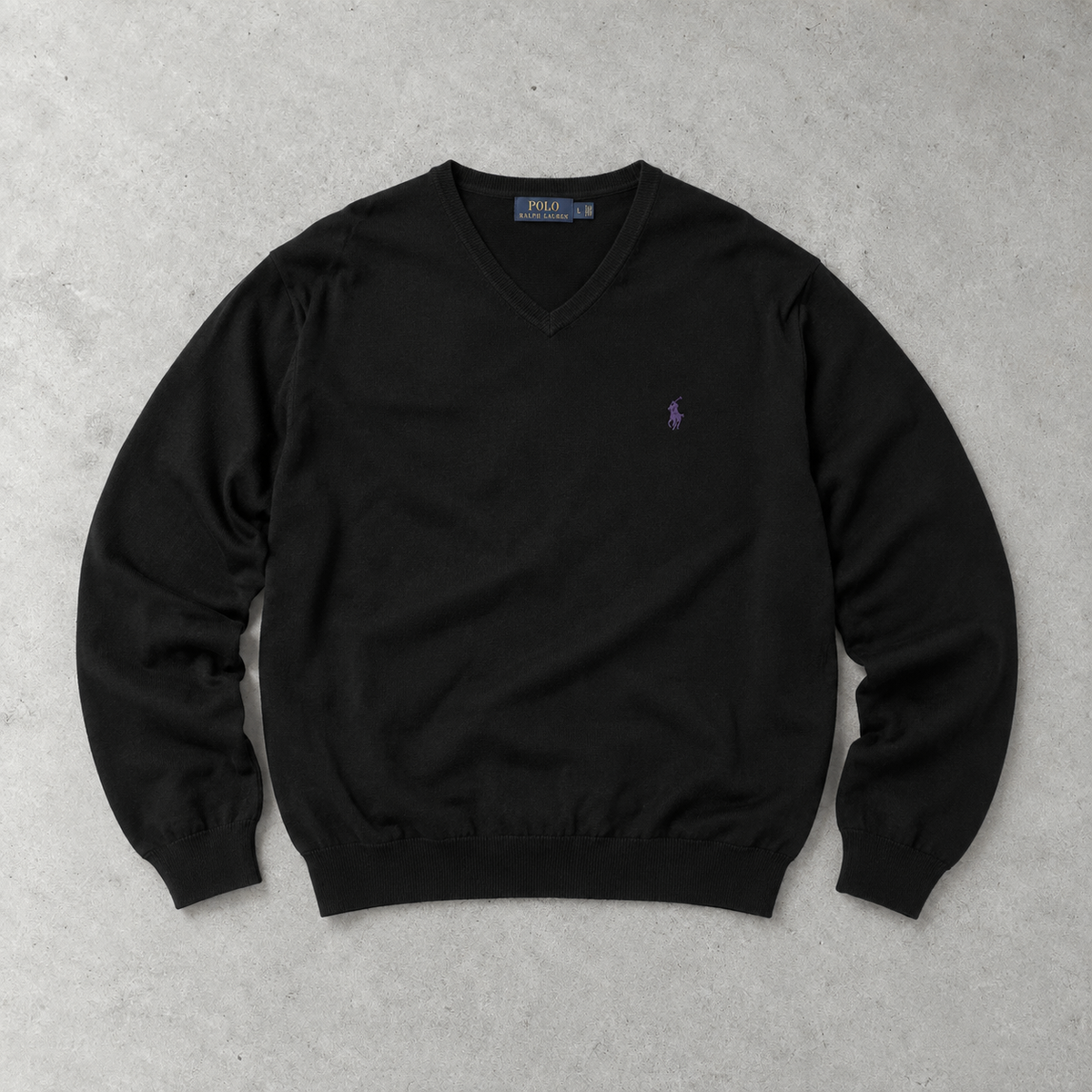 Ralph Lauren Sweater Schwarz Rare (XL)