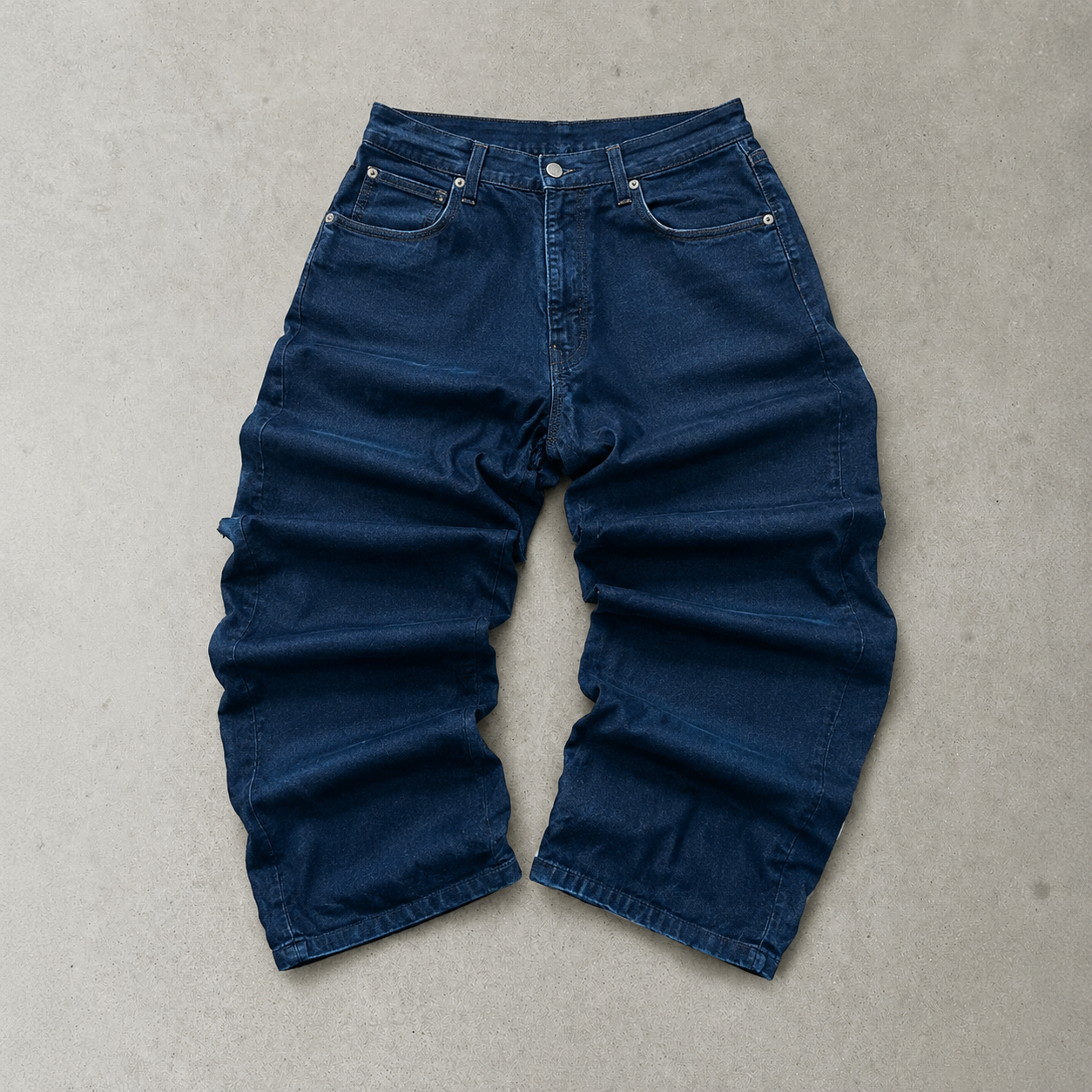 90s Y2K Armani Jeans Jeans Marineblau Limited (W32 | DE 48)