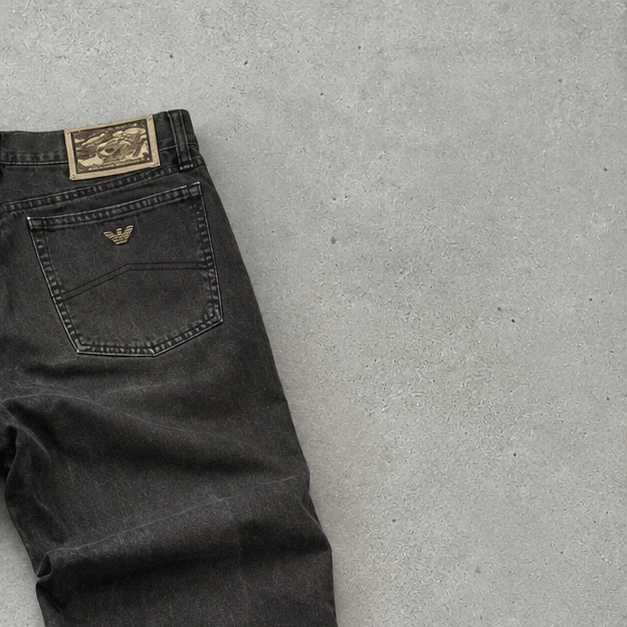 Armani Jeans Jeans Black Rare (W34 / DE 50)