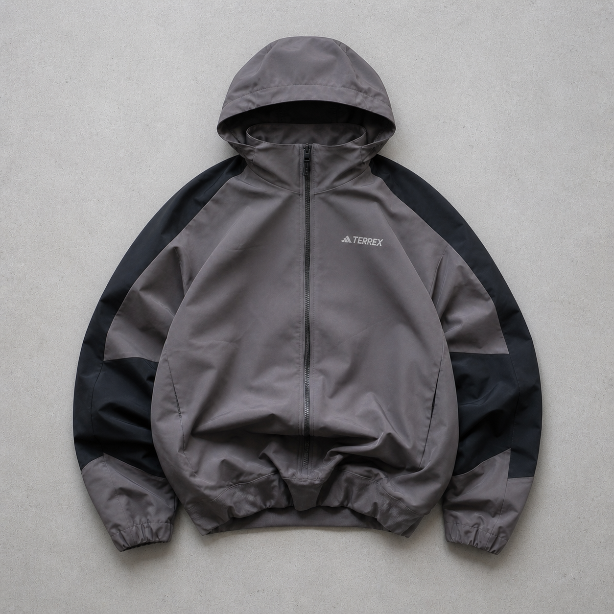 Adidas Vest Schwarz, Grau Rare (M) Stitched Logo