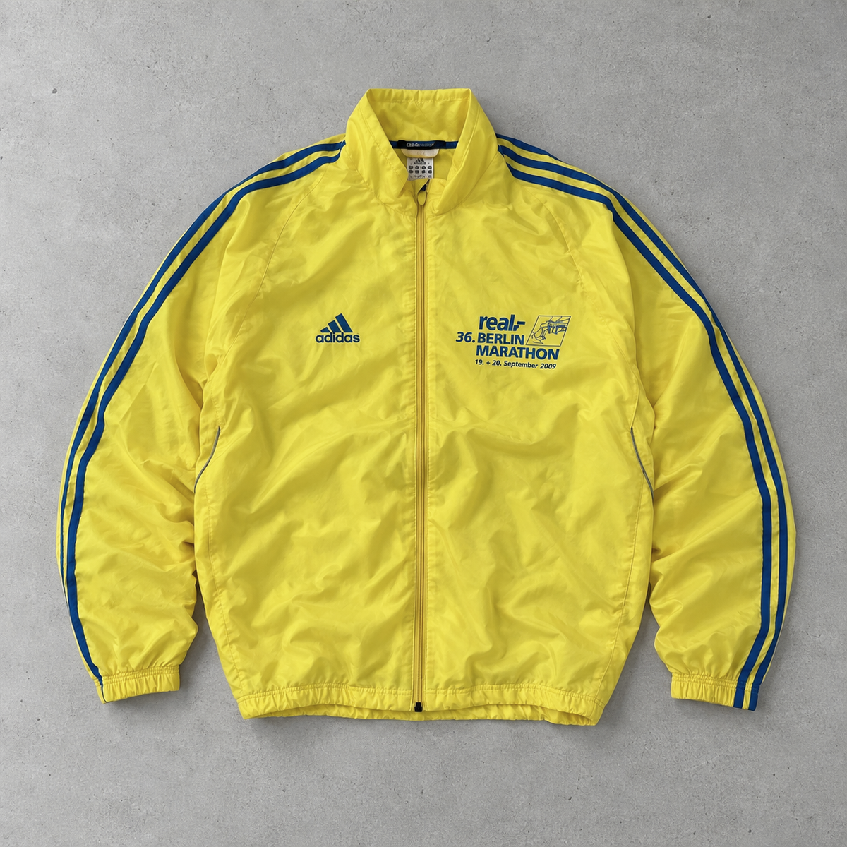 2009 Adidas Jacket Yellow / Blue Rare (XL)