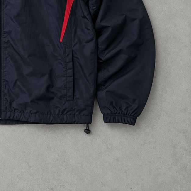 Arsenal 2010 Nike Jacket Marineblau Rare (XL) Stitched Logo