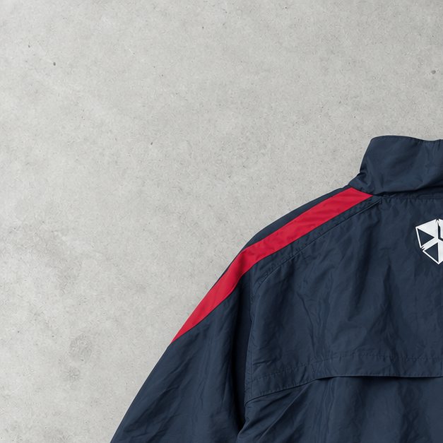 Arsenal 2010 Nike Jacket Marineblau Rare (XL) Stitched Logo