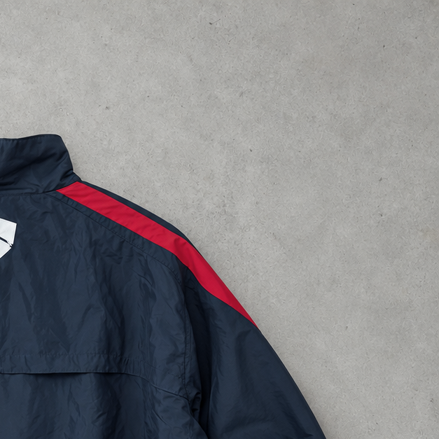 Arsenal 2010 Nike Jacket Marineblau Rare (XL) Stitched Logo