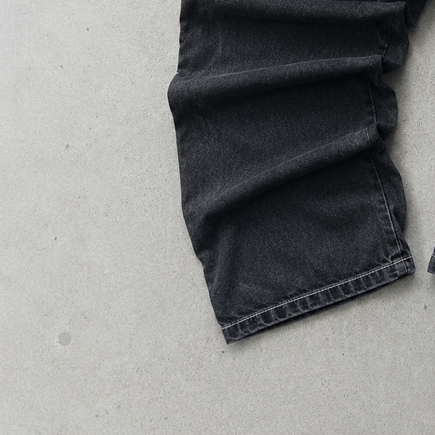 Y2K True Religion Jeans Schwarz Limited (M)