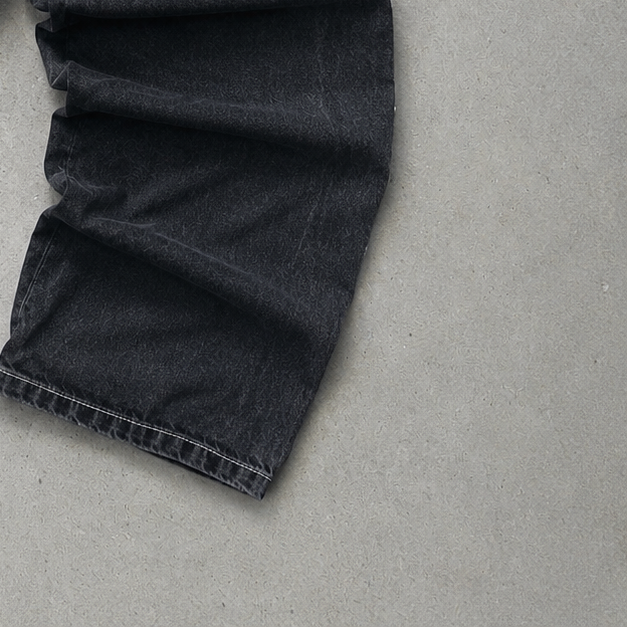 Y2K True Religion Jeans Schwarz Limited (M)