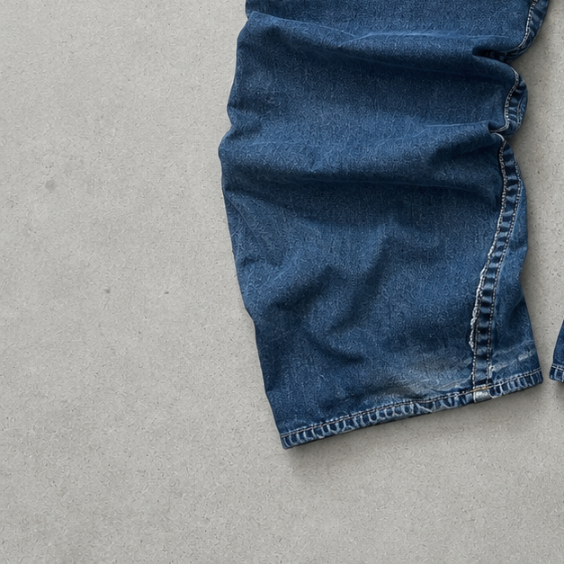 Y2K 2000s Vintage True Religion Baggy Jeans Blau Limited (XL)