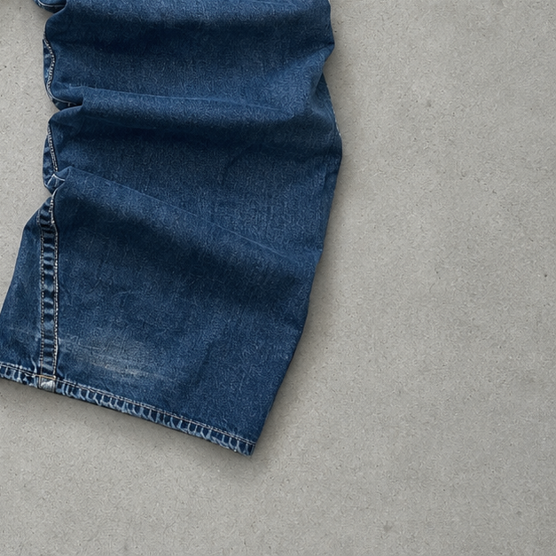 Y2K 2000s Vintage True Religion Baggy Jeans Blau Limited (XL)