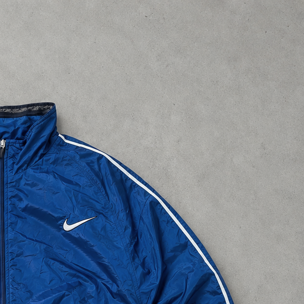 Vintage Nike Track Jacket Navy Rare (L)
