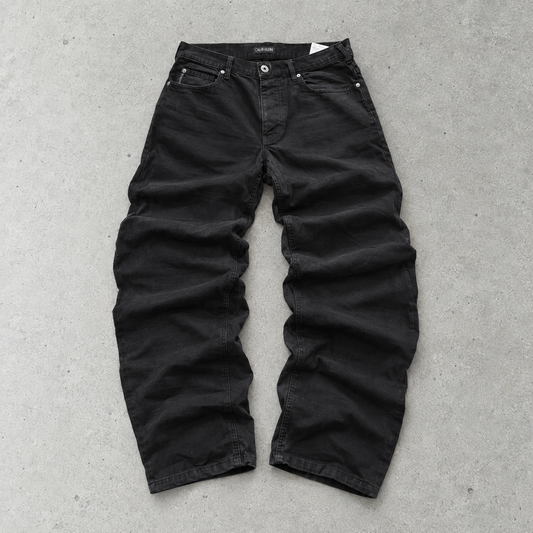 USA 90s Armani Jeans Jeans Black Limited (W38 / DE 54)