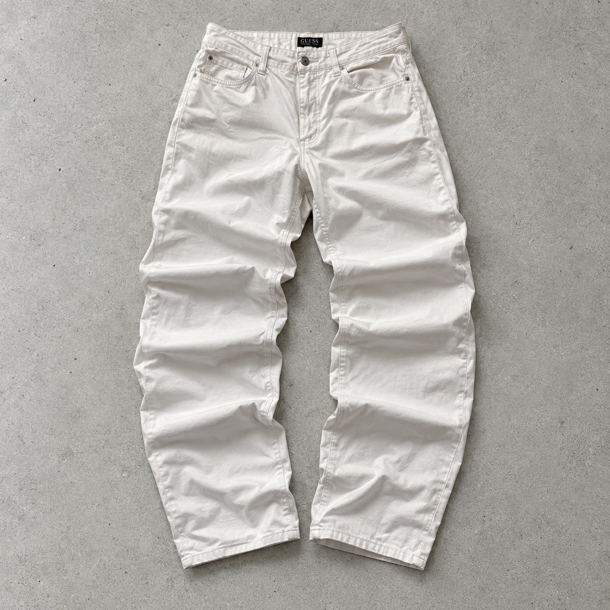 Y2K Armani Jeans Jeans White Rare (M)