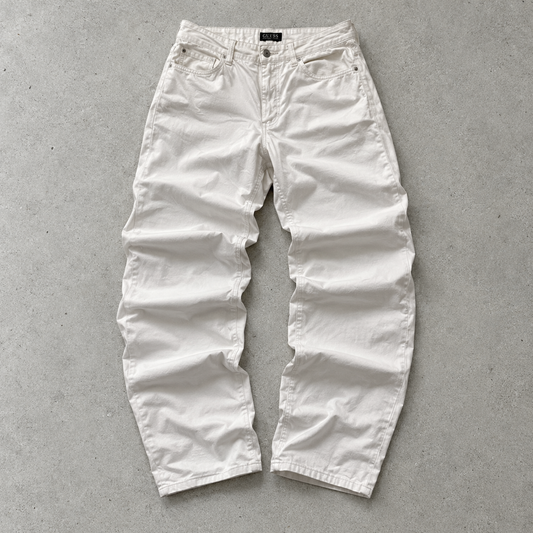 Y2K Armani Jeans Jeans White Rare (M)