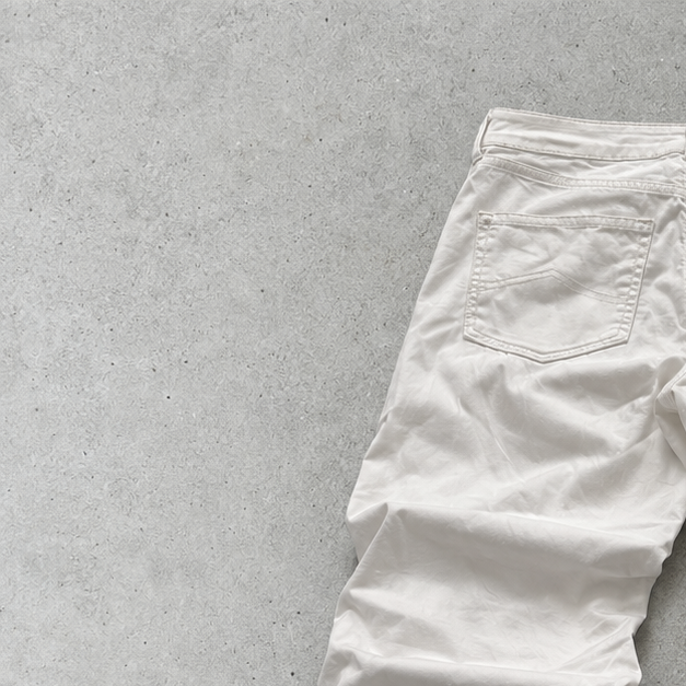 Y2K Armani Jeans Jeans White Rare (M)