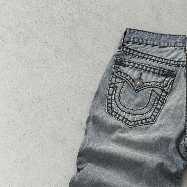 True Religion Baggy Jeans Light Blue Limited (W34 | DE 50)