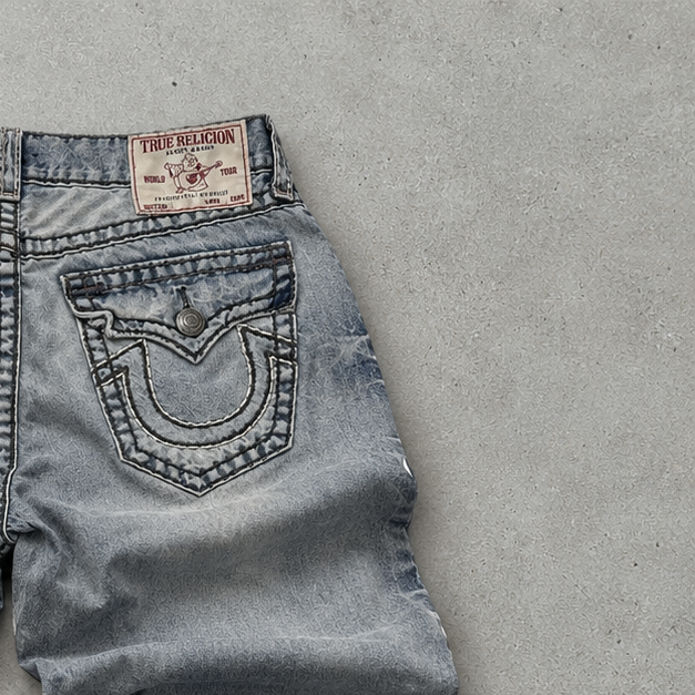 True Religion Baggy Jeans Light Blue Limited (W34 | DE 50)