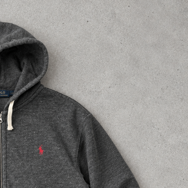 Polo Ralph Lauren Hoodie Grau Rare (XXL)