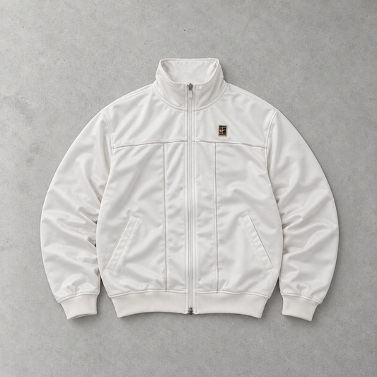 Y2K Nike Track Jacket Weiß Rare (S)