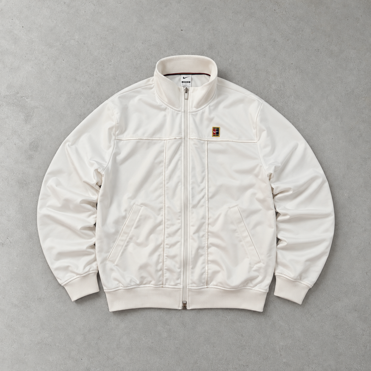 Y2K Nike Track Jacket Weiß Rare (S)