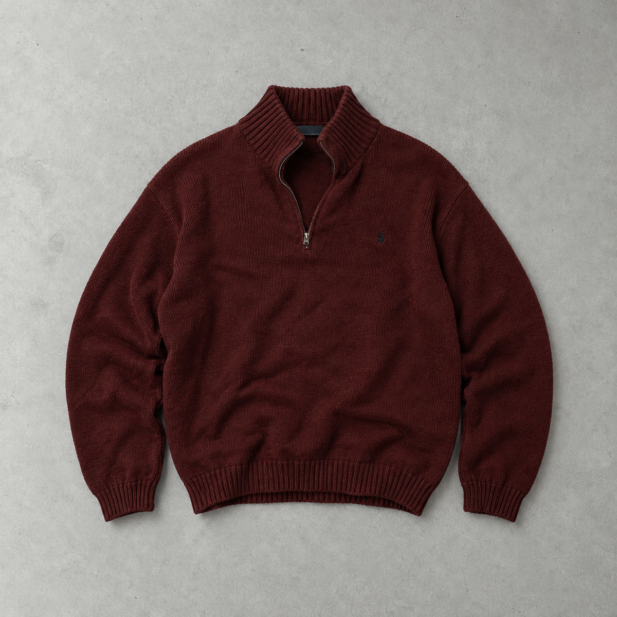 Ralph Lauren Sweater Burgunderrot Rare (L)