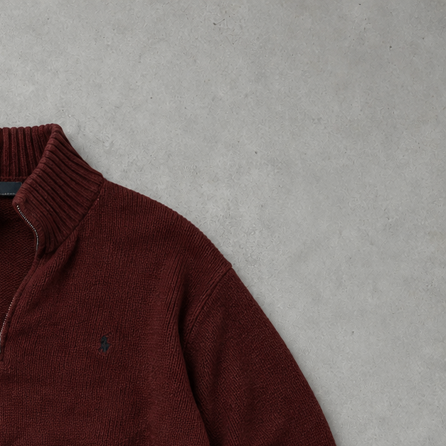 Ralph Lauren Sweater Burgunderrot Rare (L)