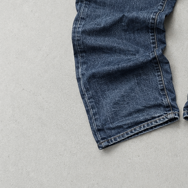 Y2K 2000s 2000 Vintage True Religion Straight Fit Jeans Marineblau Rare (S)