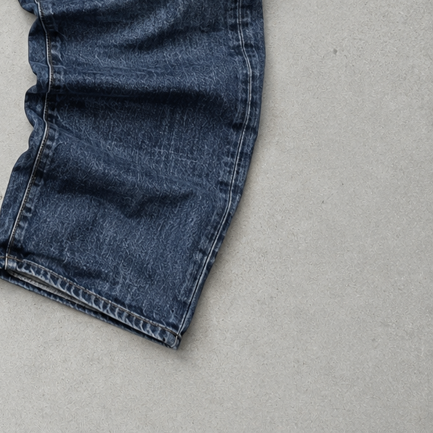 Y2K 2000s 2000 Vintage True Religion Straight Fit Jeans Marineblau Rare (S)
