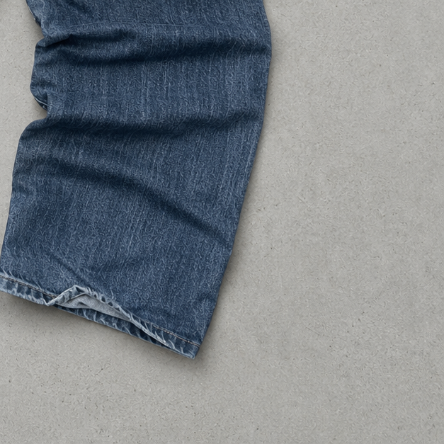 Y2K 2000s 2000 Vintage True Religion Straight Fit Jeans Marineblau Rare (S)