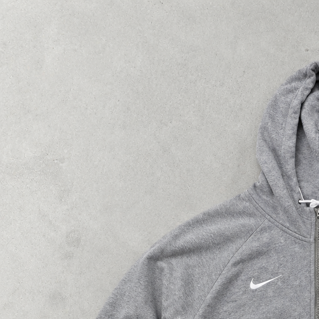 Nike Kapuzenpullover Grau Selten (Größe M)