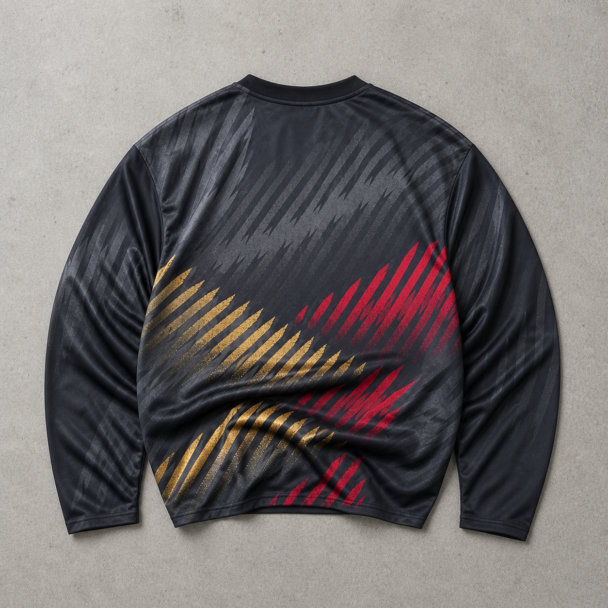 Germany Football Adidas Sweater Bunt, Schwarz Rare (M) Stitched Logo