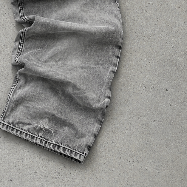 Y2K True Religion Straight Jeans Grey Rare (W30 | DE 46)