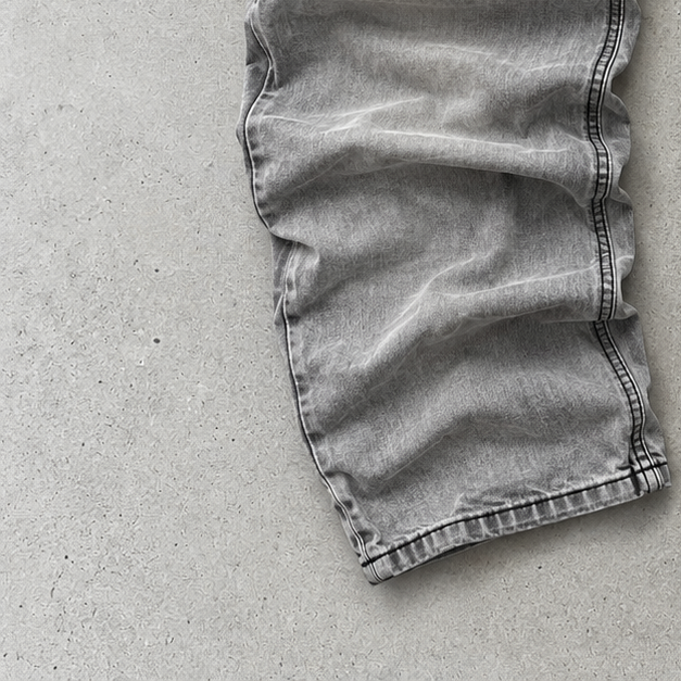 Y2K True Religion Straight Jeans Grey Rare (W30 | DE 46)