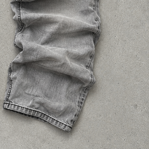 Y2K True Religion Straight Jeans Grey Rare (W30 | DE 46)