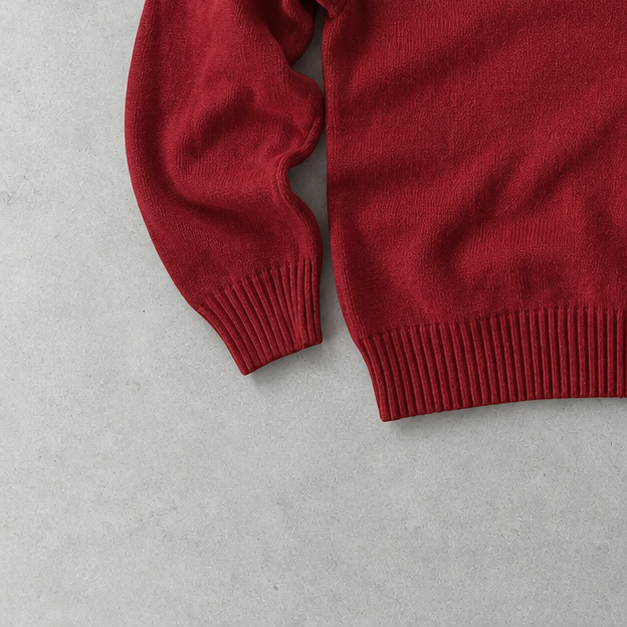 Ralph Lauren Sweater Burgunderrot Limited (S) Stitched Logo