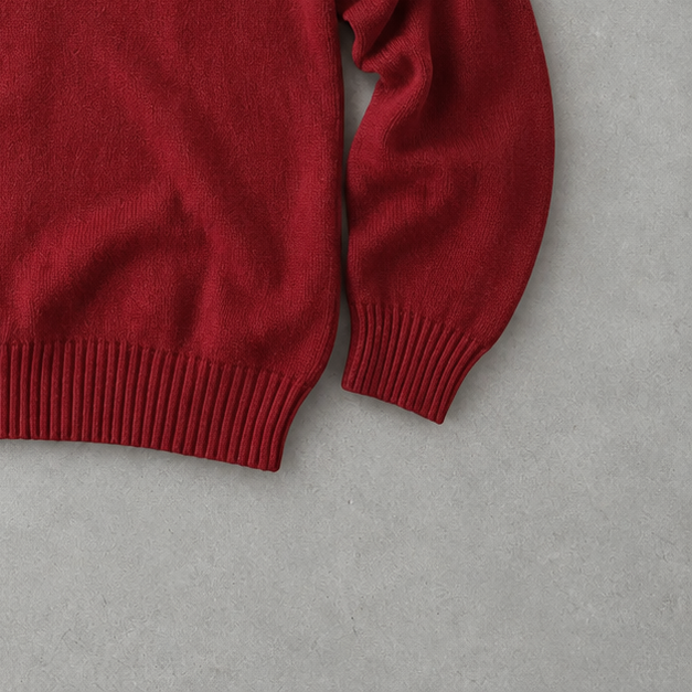 Ralph Lauren Sweater Burgunderrot Limited (S) Stitched Logo