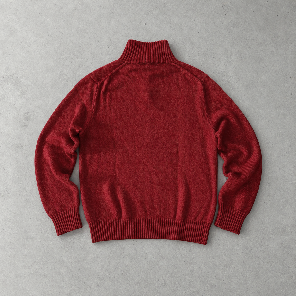 Ralph Lauren Sweater Burgunderrot Limited (S) Stitched Logo