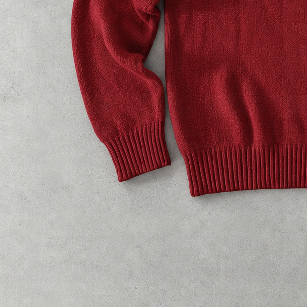Ralph Lauren Sweater Burgunderrot Limited (S) Stitched Logo