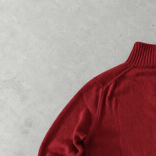 Ralph Lauren Sweater Burgunderrot Limited (S) Stitched Logo