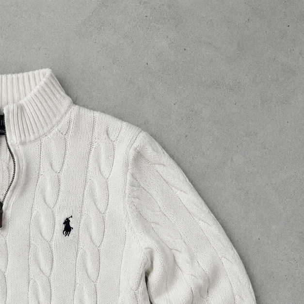 Ralph Lauren Sweater Weiß Limited (M)