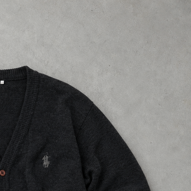 Ralph Lauren Cardigan Grau Rare (L)